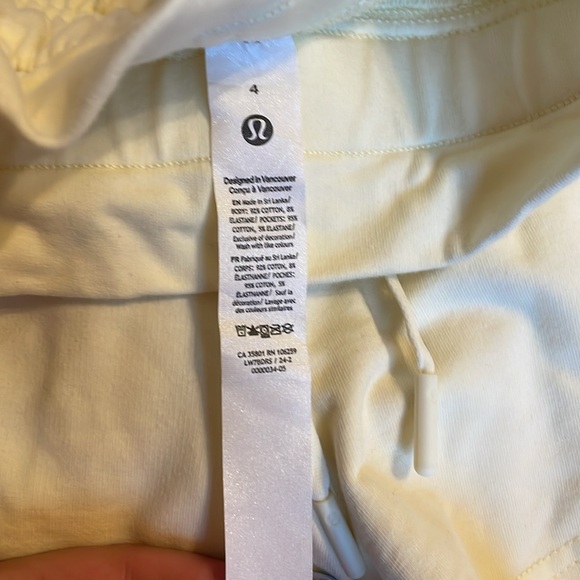 Lululemon Inner Glow High rise 3” shorts - Picture 2 of 3